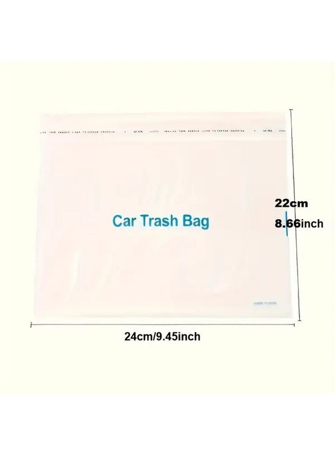 80 قطعة من أكياس القمامة القوية التي لا تتسرب للاستخدام لمرة واحدة للسيارة والسفر والتخييم والمكتب - Image 5